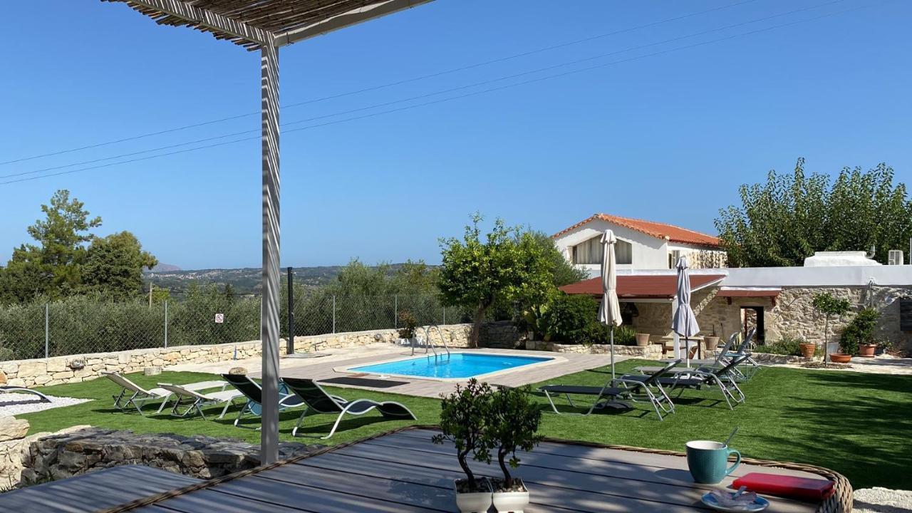 Old Stone Villa In Apokoronas Villa Nostalgia Kreta Fílippos Extérieur photo